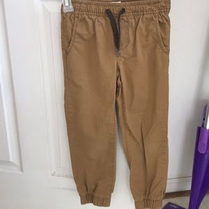 Dark tan boys pants